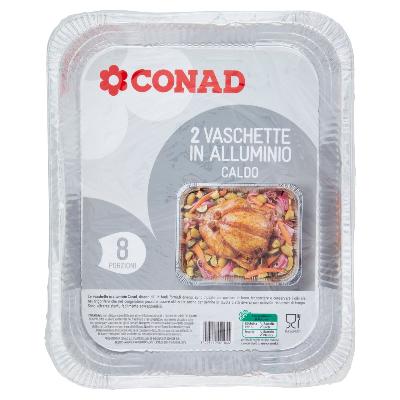 Vaschette in Alluminio Conad in vendita online