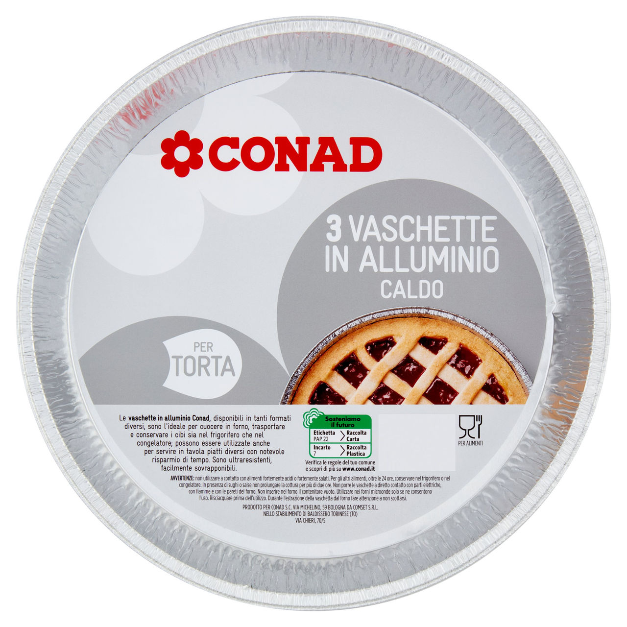 Vaschette Per Torta Conad in vendita online