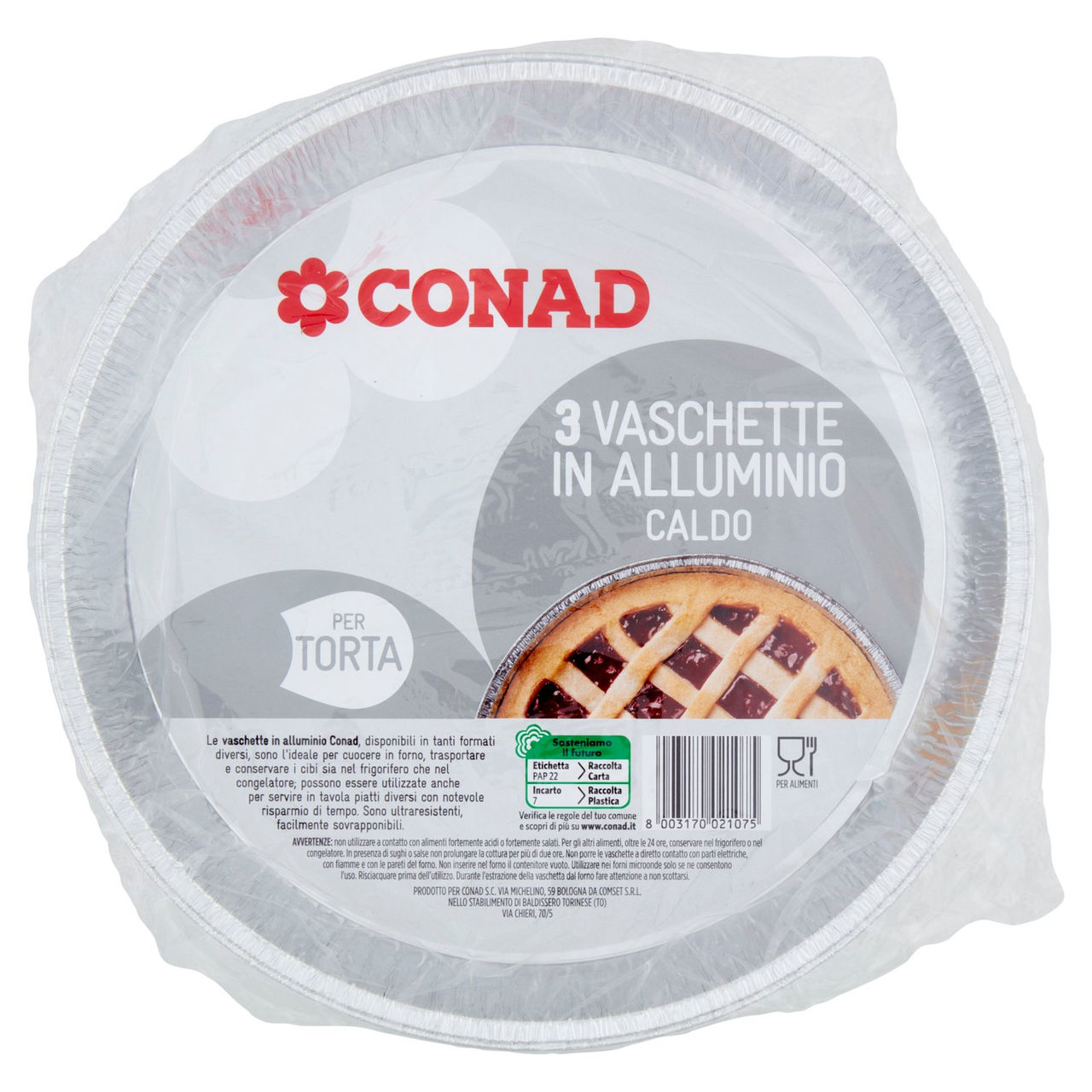 Vaschette Per Torta Conad in vendita online