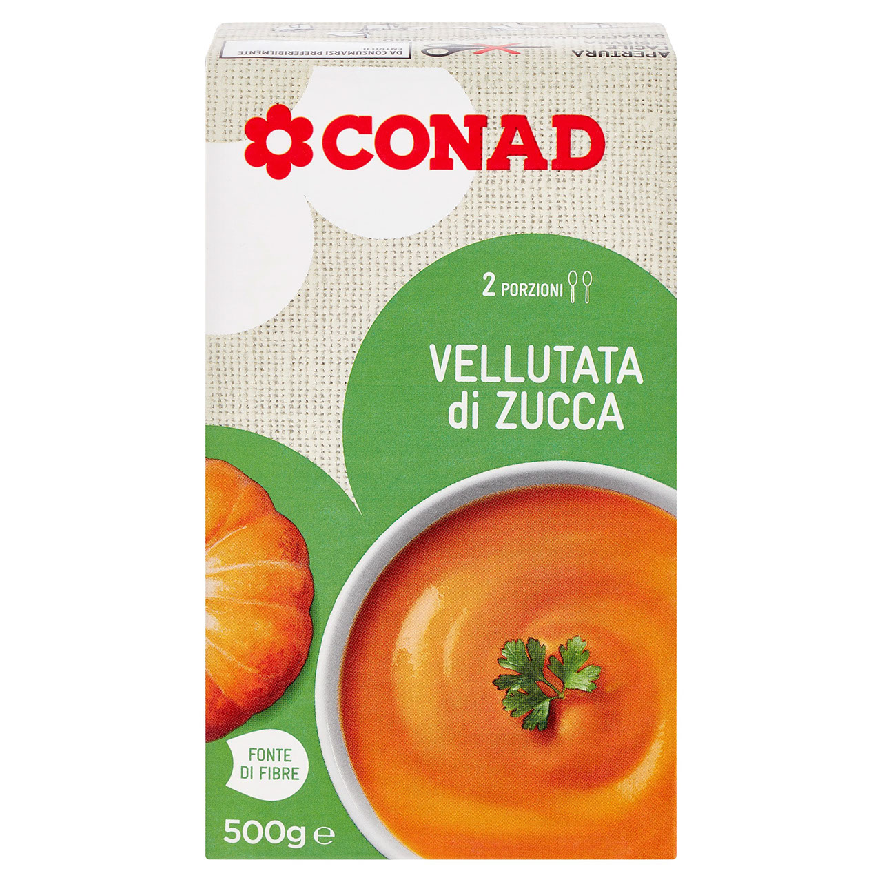 Vellutata di Zucca 500 g Conad in vendita online