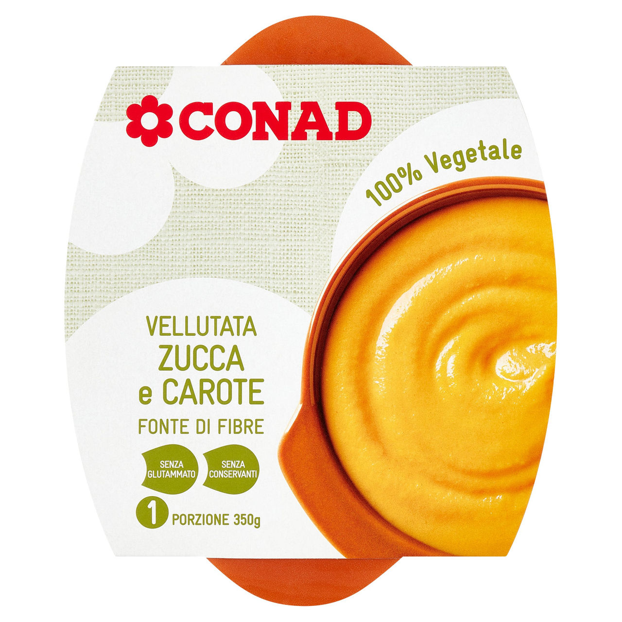 CONAD Vellutata Zucca e Carote 350 g