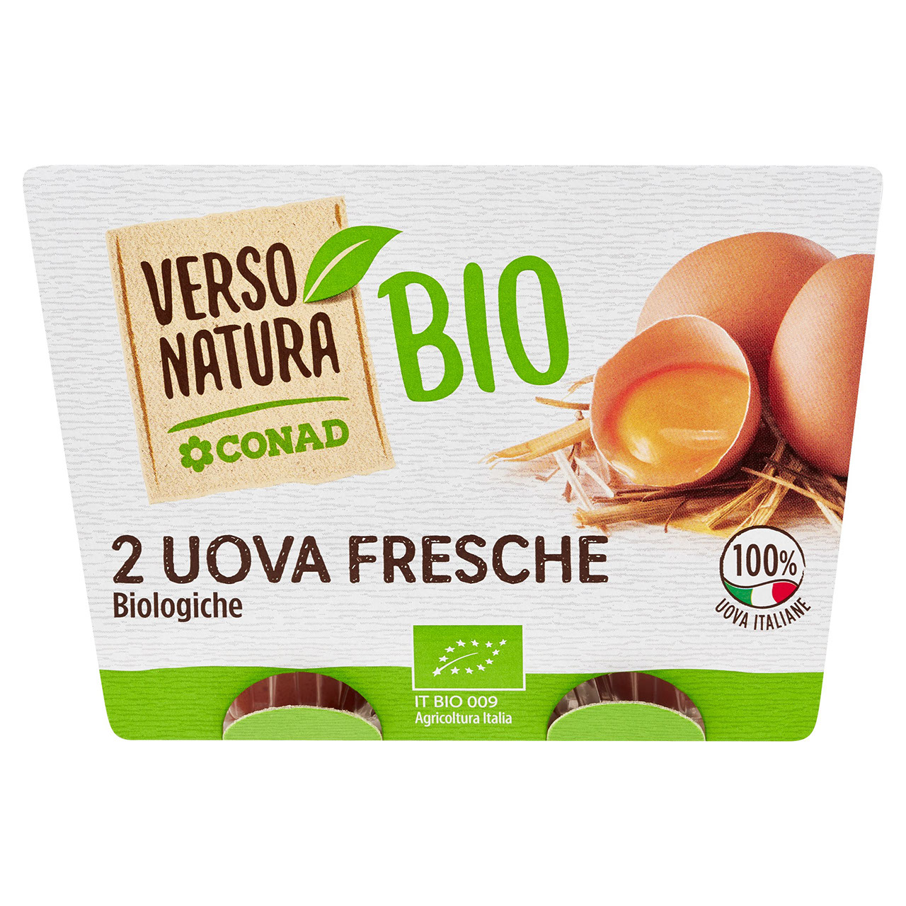 CONAD VERSO NATURA Bio 2 Uova Fresche Biologiche 115 g