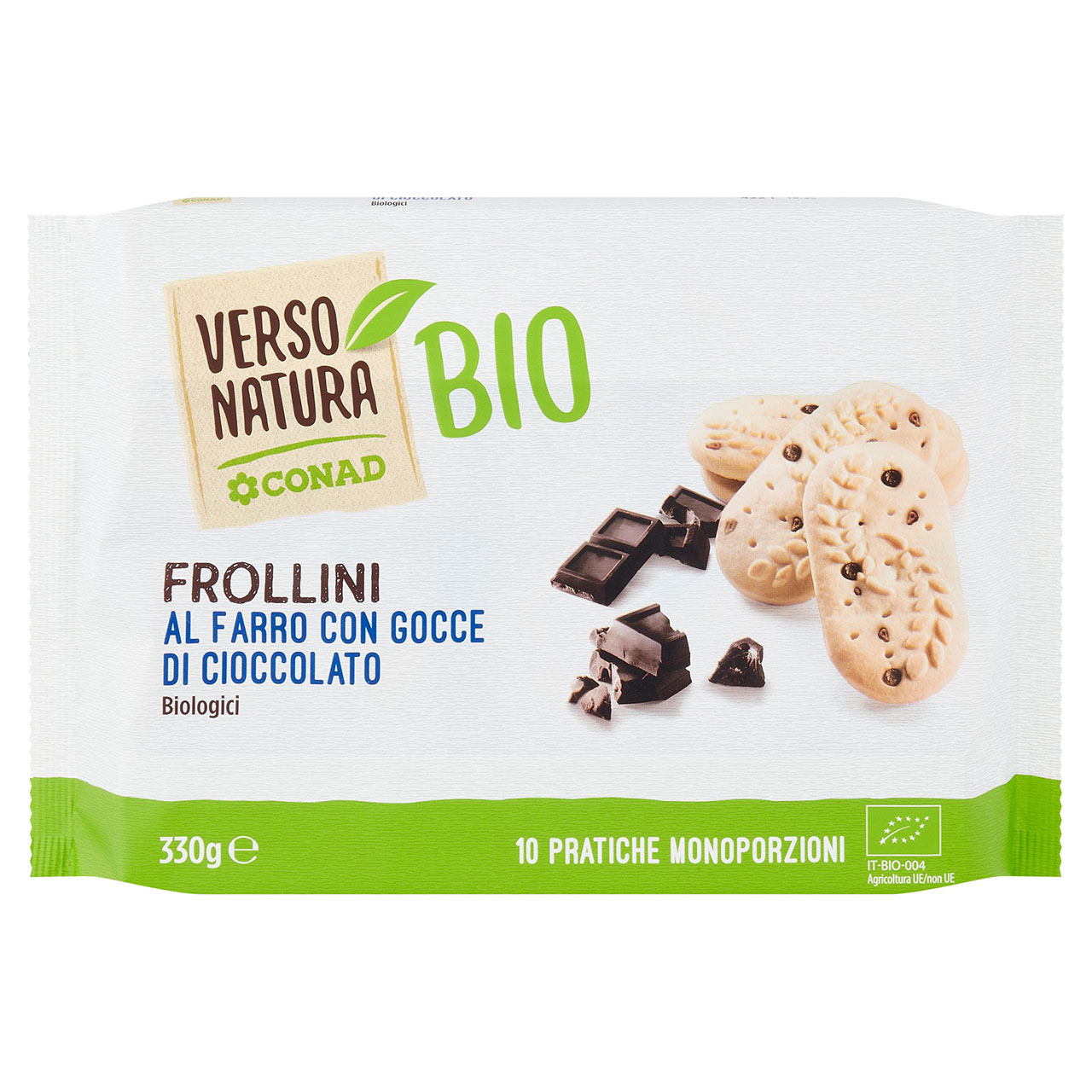 Bio Frollini Farro e Cioccolato 10x33g Conad