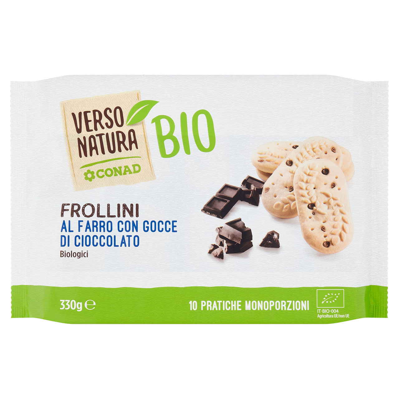 Bio Frollini Farro e Cioccolato 10x33g Conad