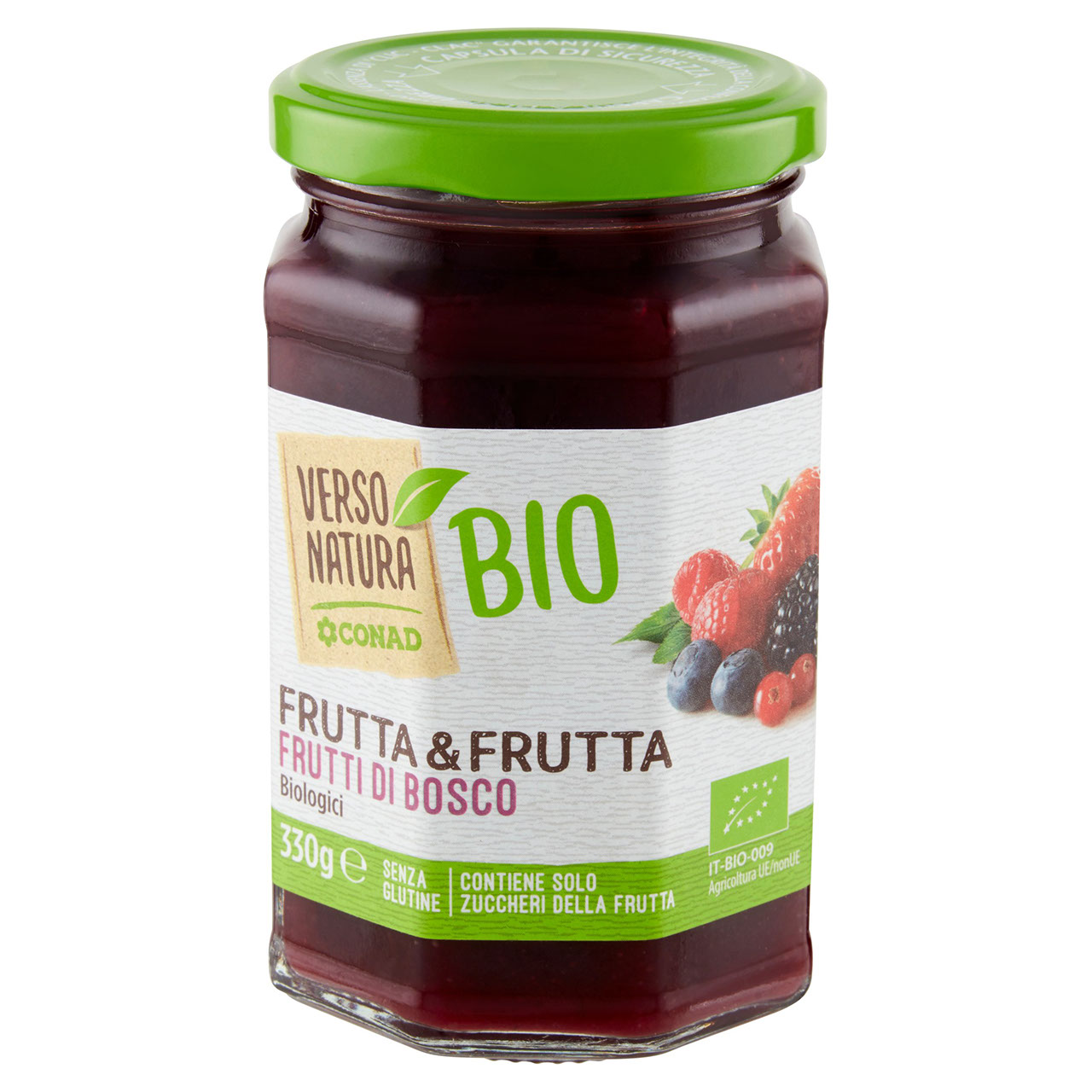 Marmellata Frutti di Bosco Biologici 330g Conad