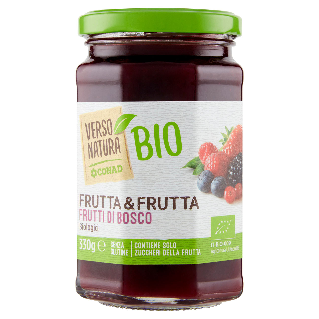 Marmellata Frutti di Bosco Biologici 330g Conad