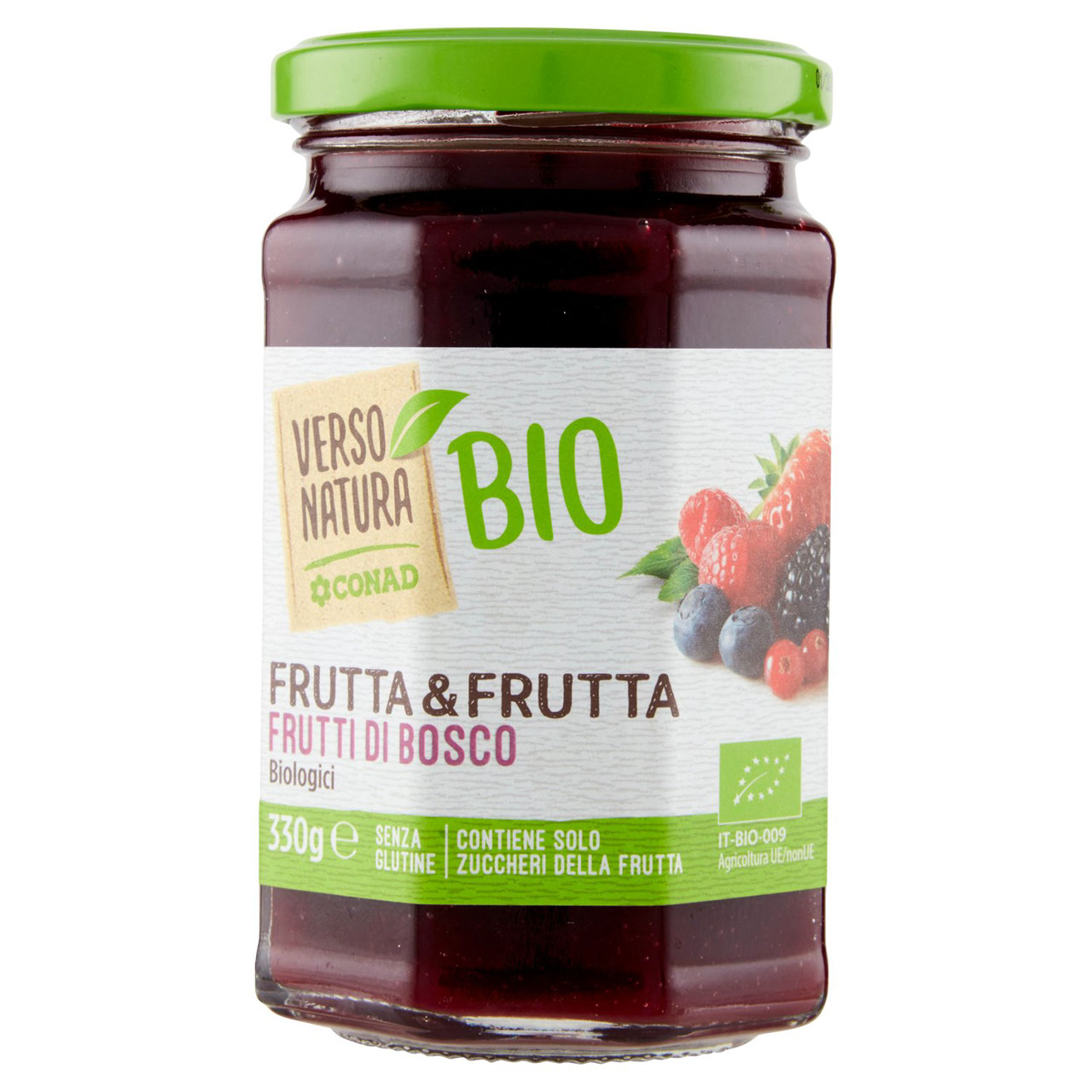 Marmellata Frutti di Bosco Biologici 330g Conad