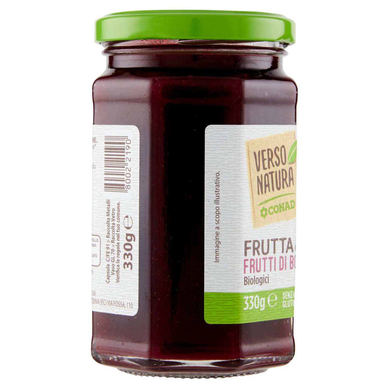 Marmellata Frutti di Bosco Biologici 330g Conad