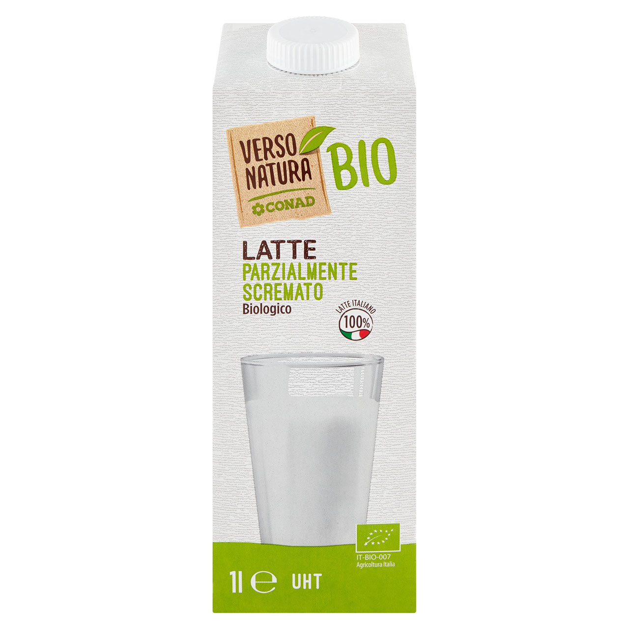 Latte Parzialmente Scremato Bio Verso Natura