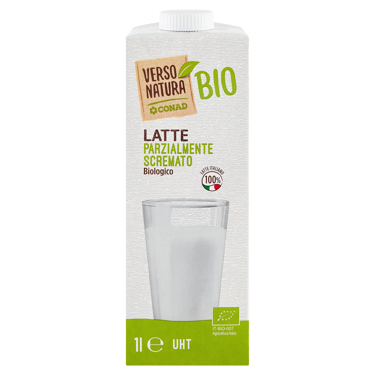 Latte Parzialmente Scremato Bio Verso Natura