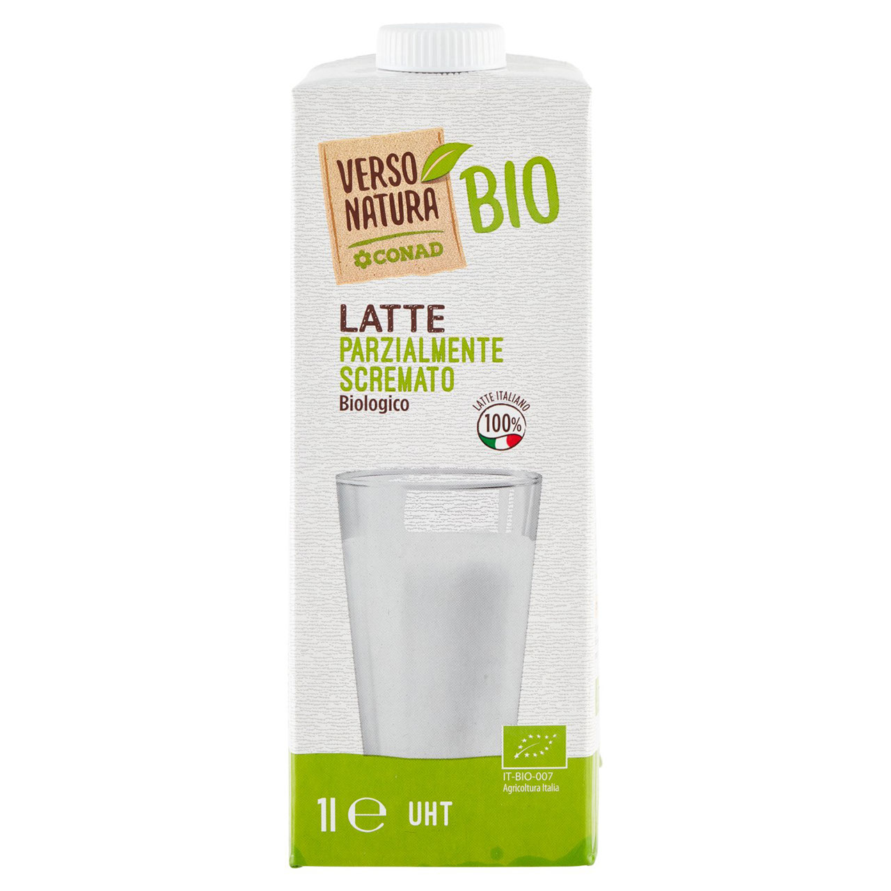 Latte Parzialmente Scremato Bio Verso Natura