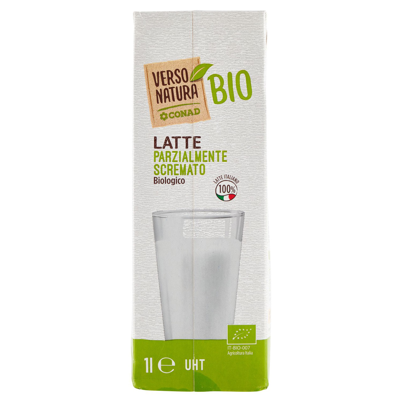 Latte Parzialmente Scremato Bio Verso Natura