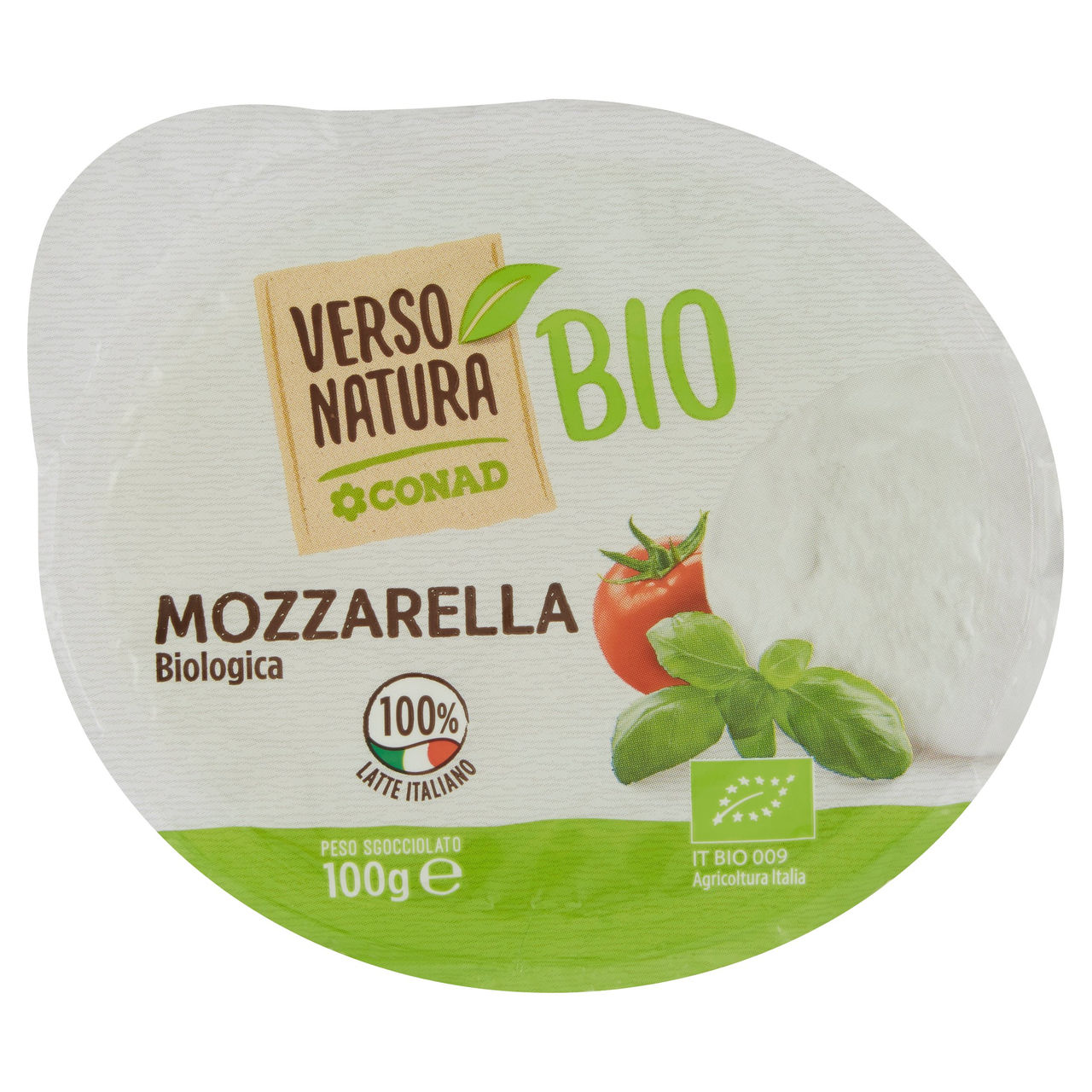 Mozzarella Biologica 100 g Conad in vendita online