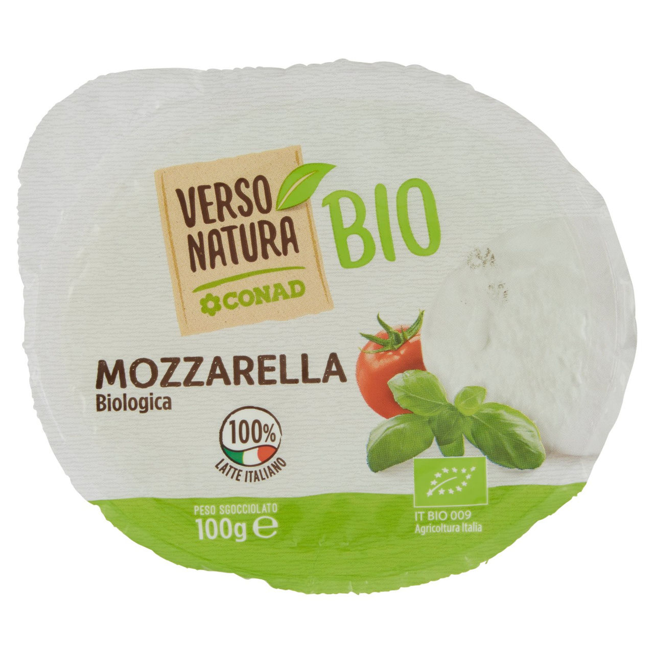 Mozzarella Biologica 100 g Conad in vendita online