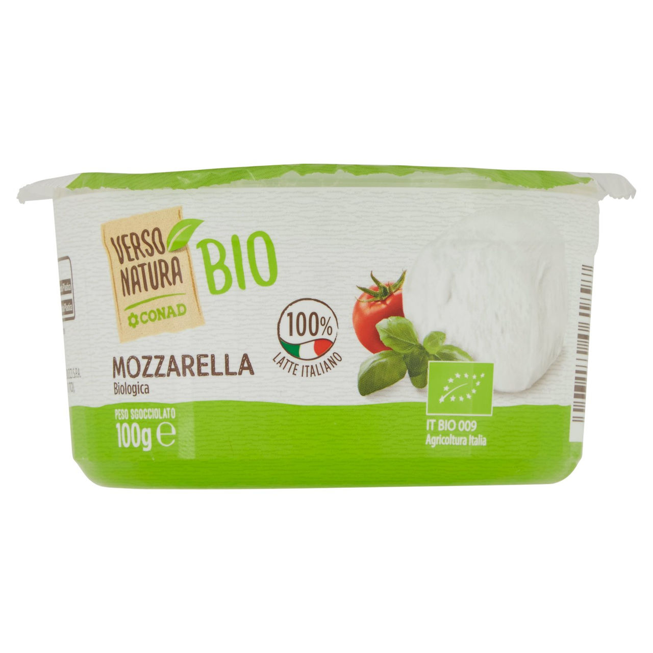 Mozzarella Biologica 100 g Conad in vendita online