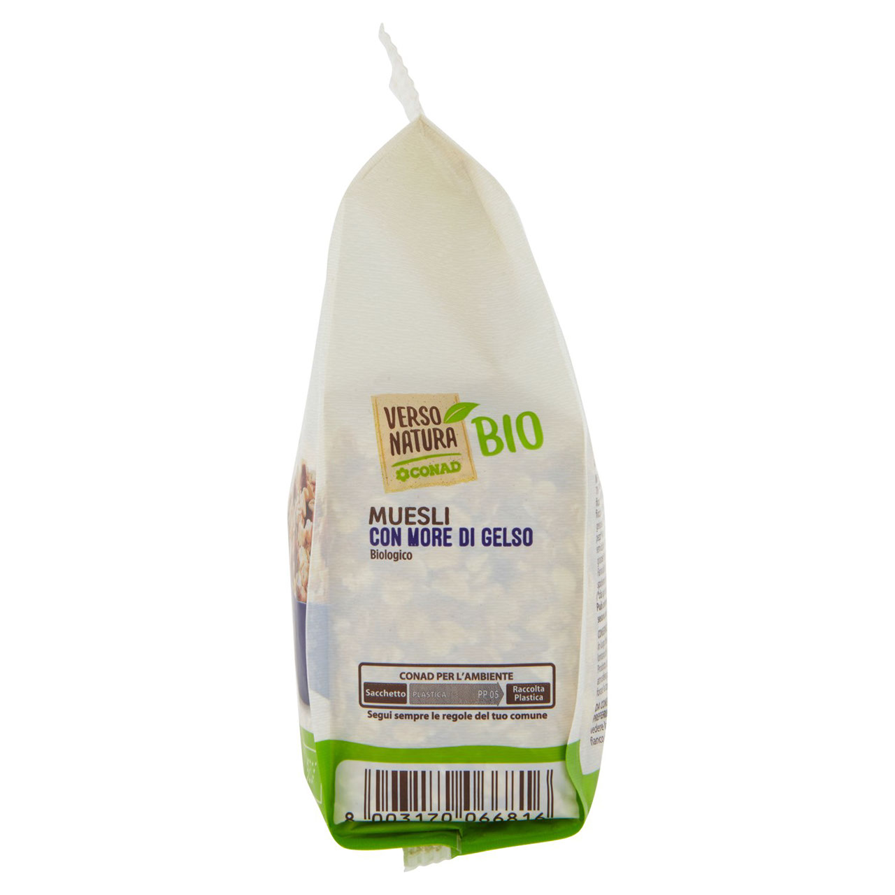 Muesli con more di gelso 300g Verso Natura Bio