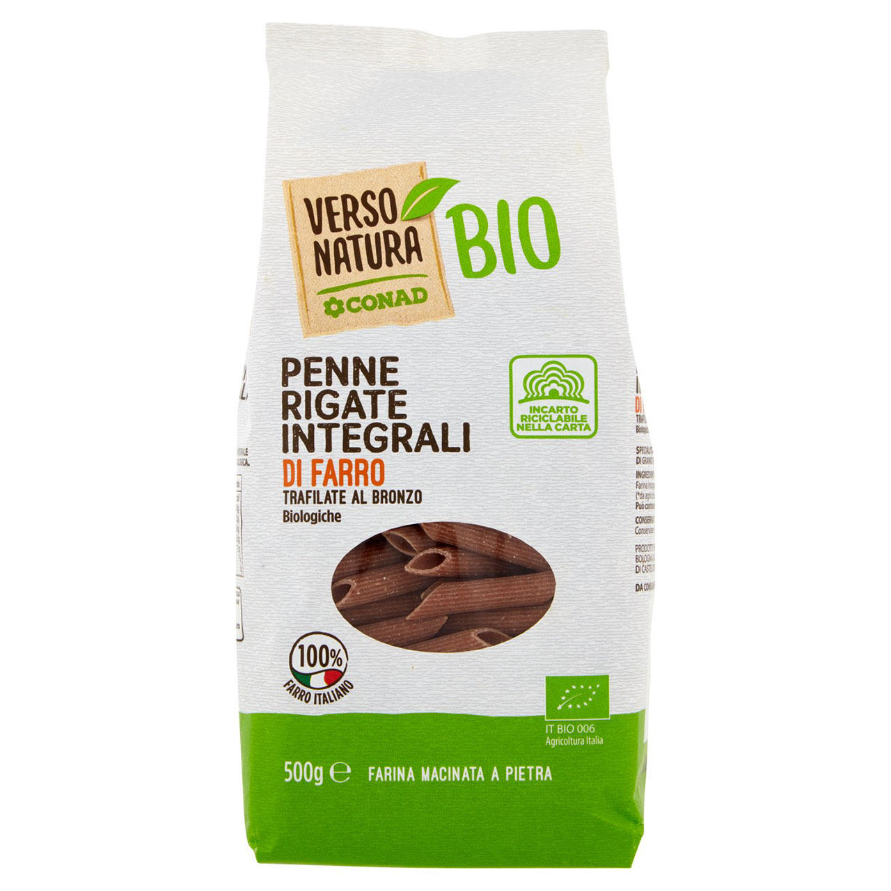 Penne rigate di farro bio Conad in vendita online