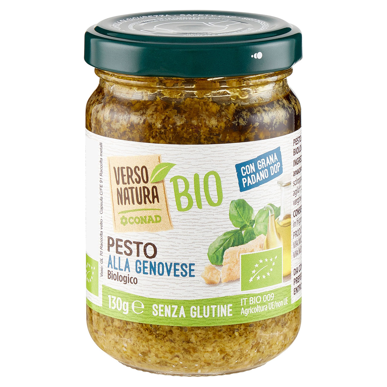 Pesto alla Genovese Biologico 130g Conad online