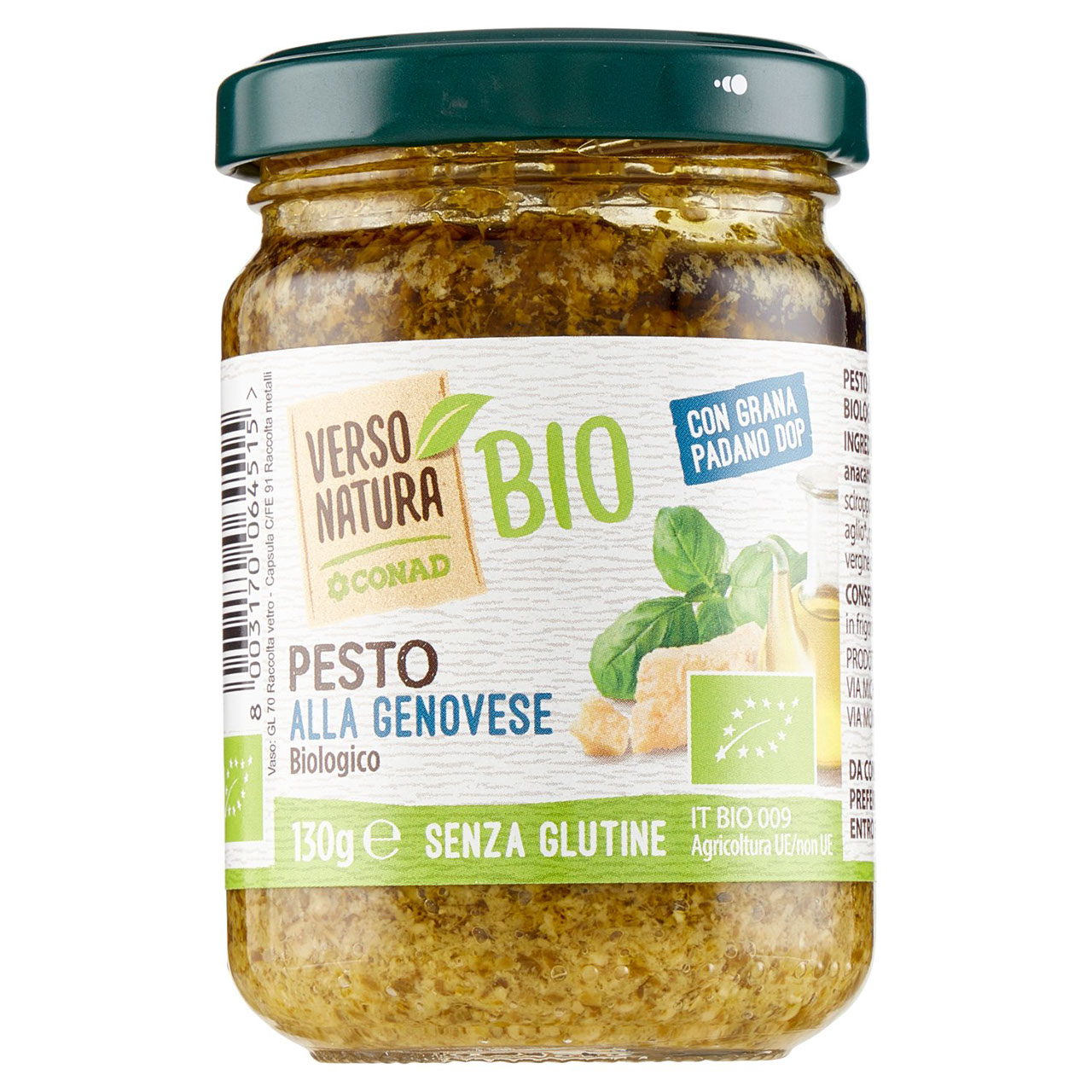 Pesto alla Genovese Biologico 130g Conad online