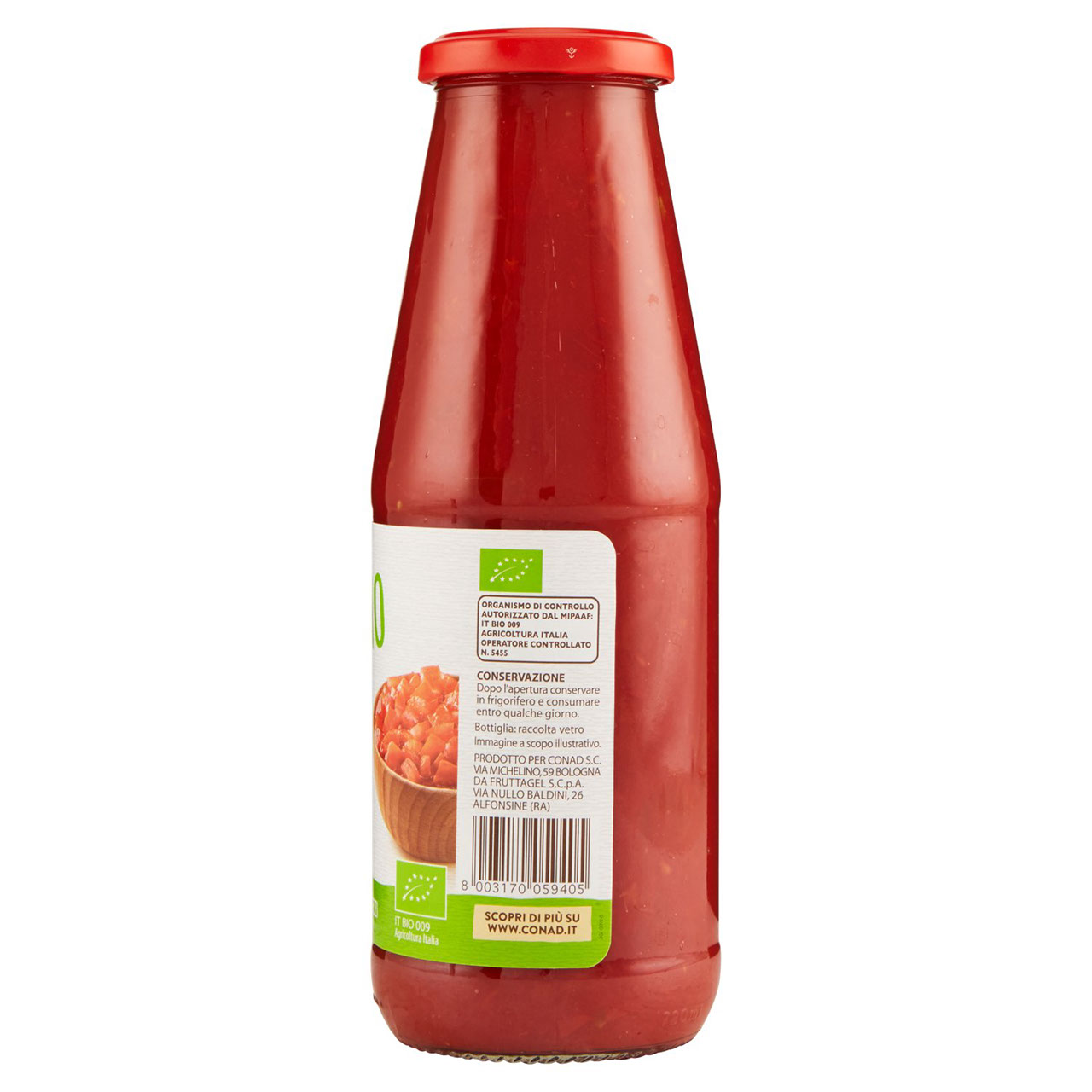 Polpa di Pomodoro Biologica 690 g Conad online