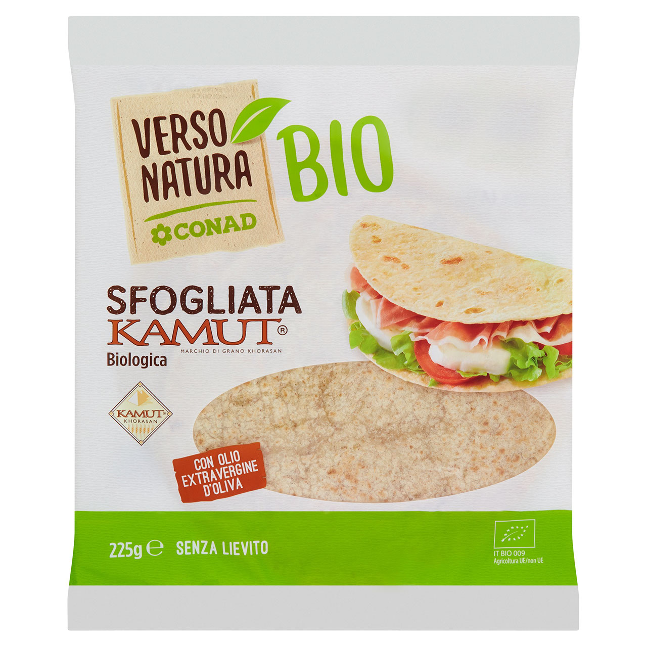 Sfogliata Kamut Biologica 225 g Conad online