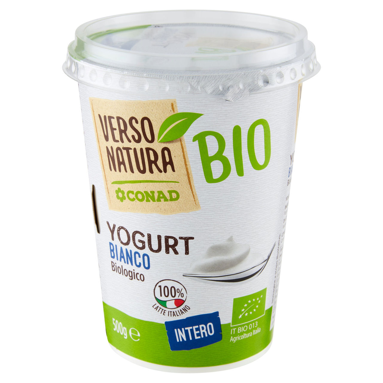 Yogurt Bianco Biologico Intero 500 g Conad online