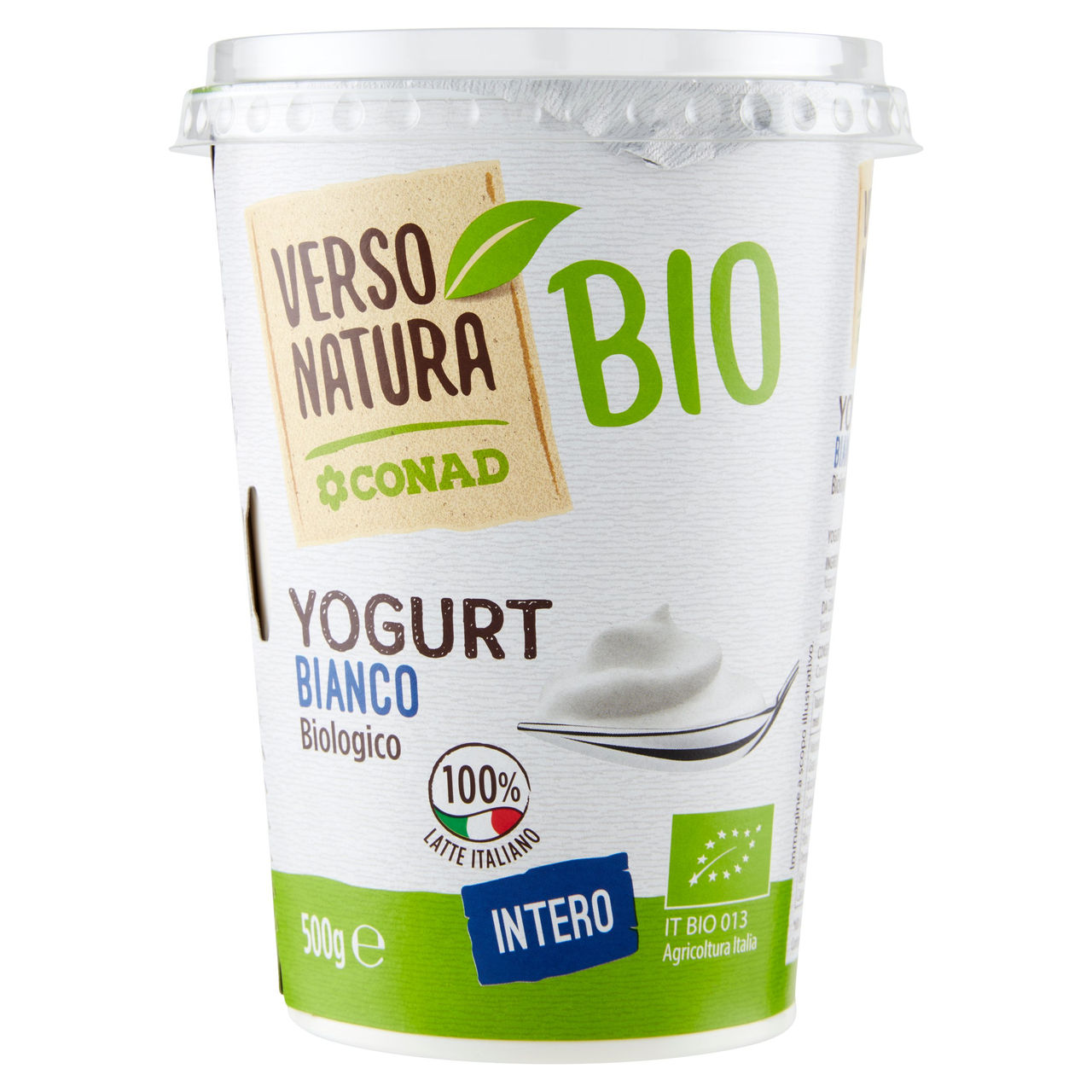 Yogurt Bianco Biologico Intero 500 g Conad online