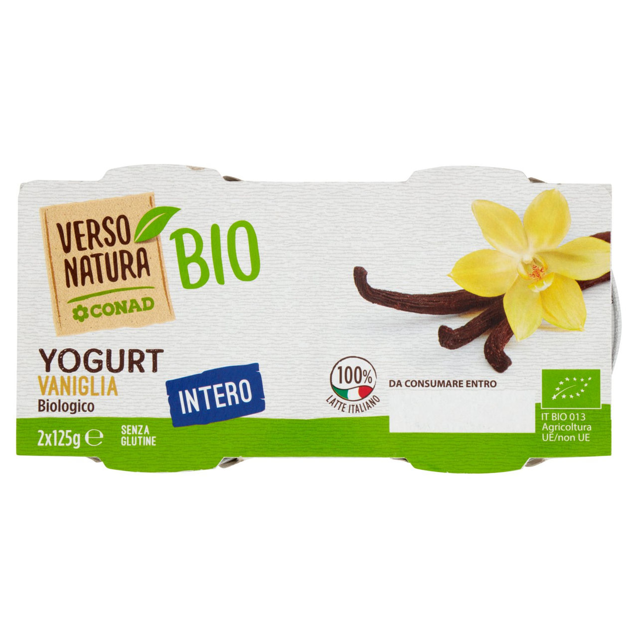 Yogurt Vaniglia Biologico Intero Conad online