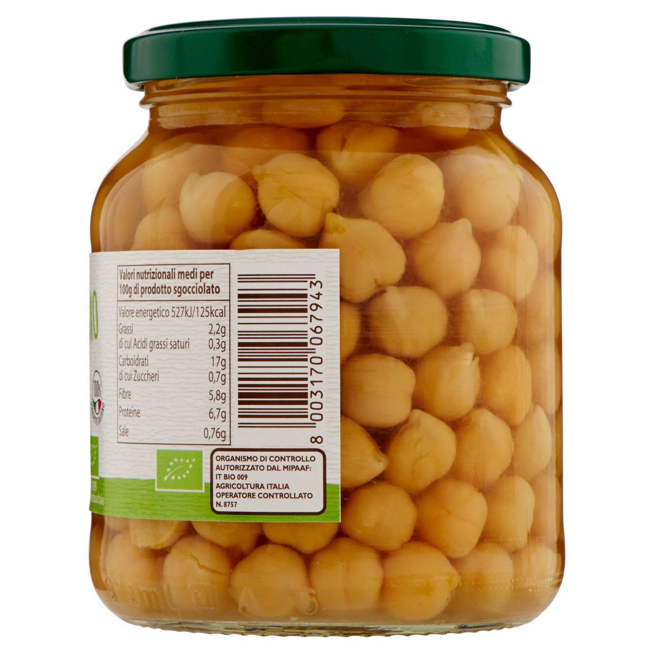 CONAD VERSO NATURA Ceci Biologici 340 g