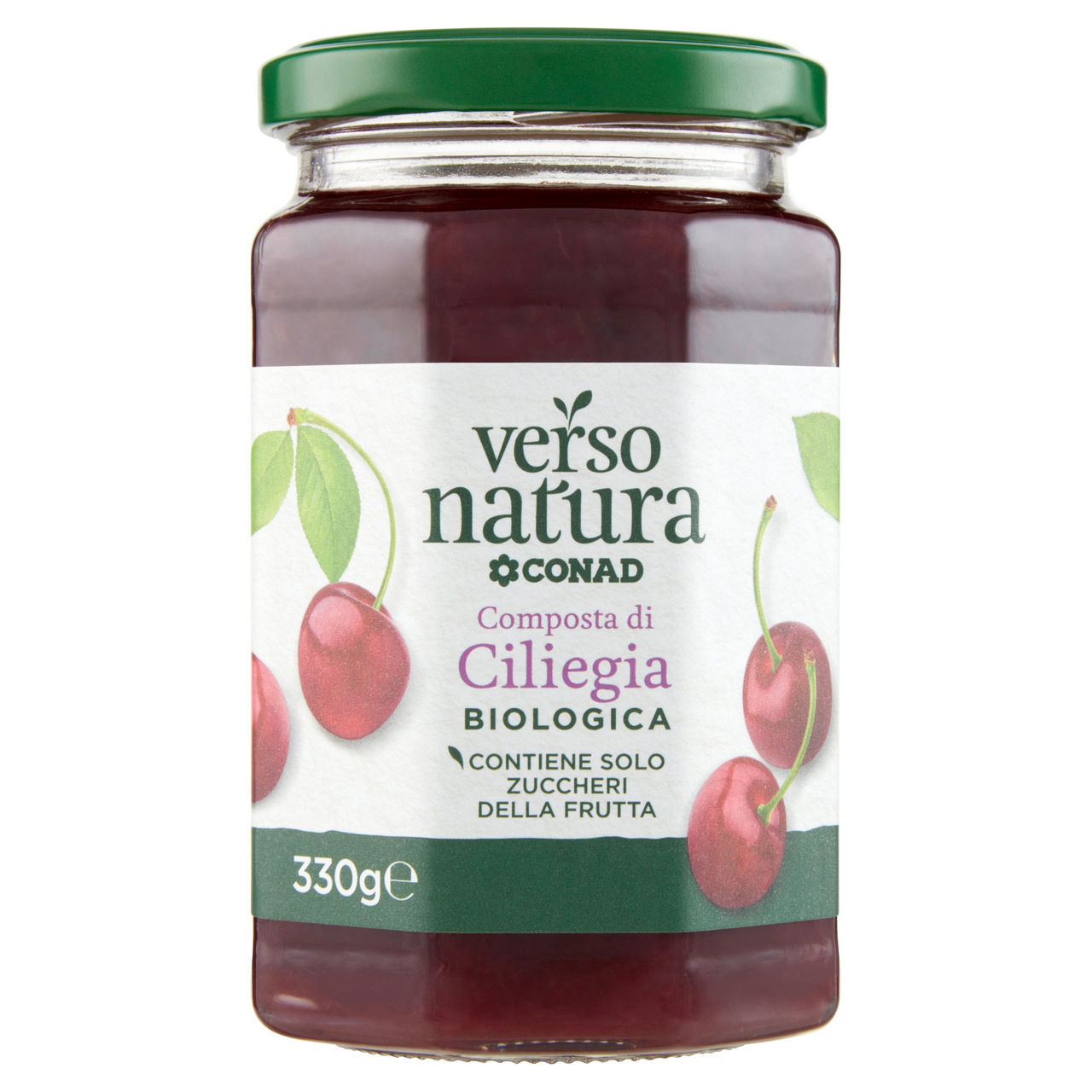 Bio Marmellata Ciliegie Biologiche 330g Conad