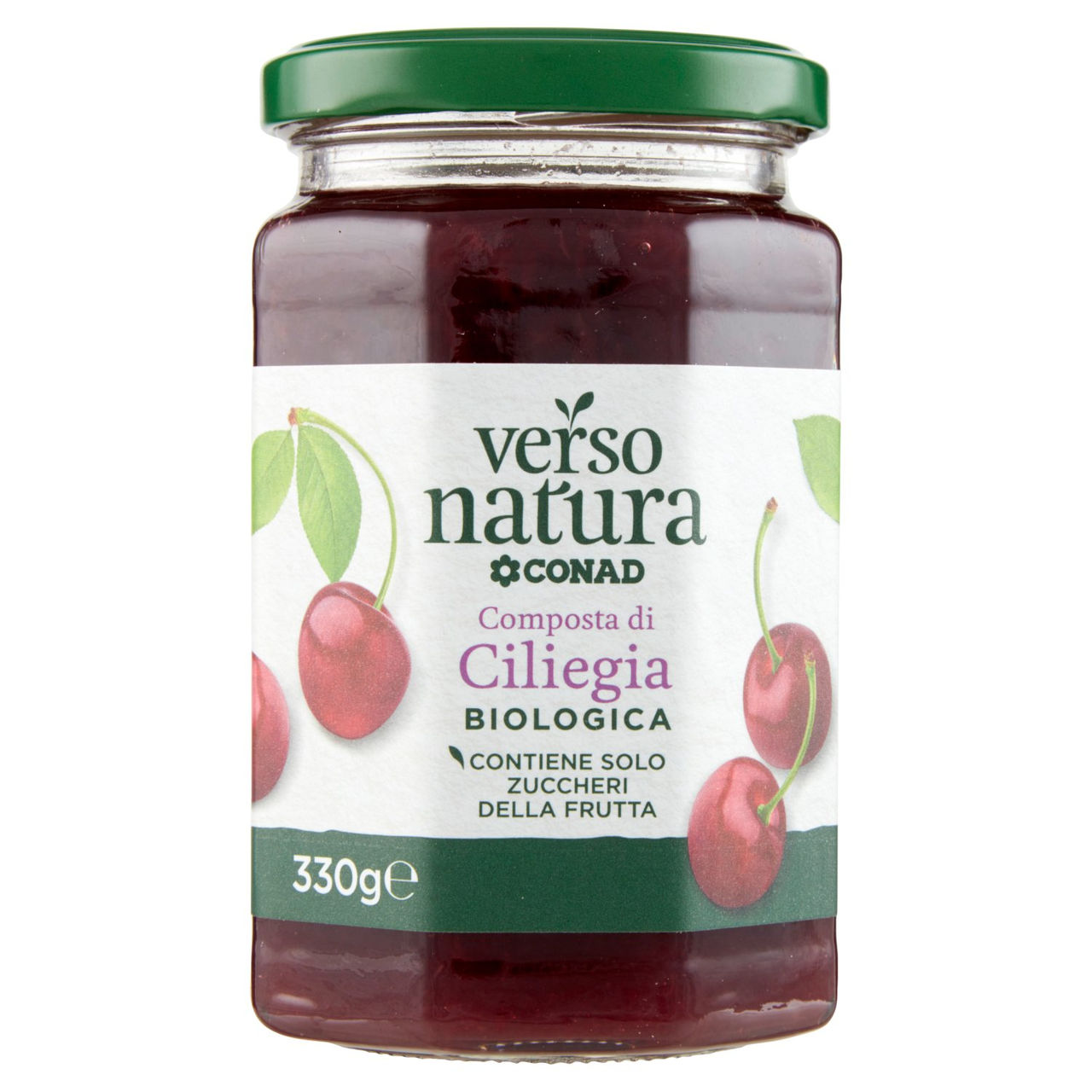 Bio Marmellata Ciliegie Biologiche 330g Conad