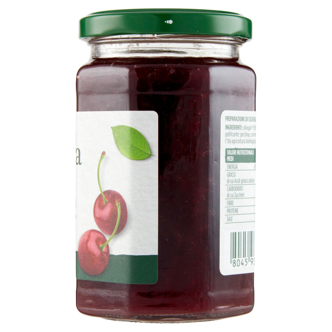 Bio Marmellata Ciliegie Biologiche 330g Conad