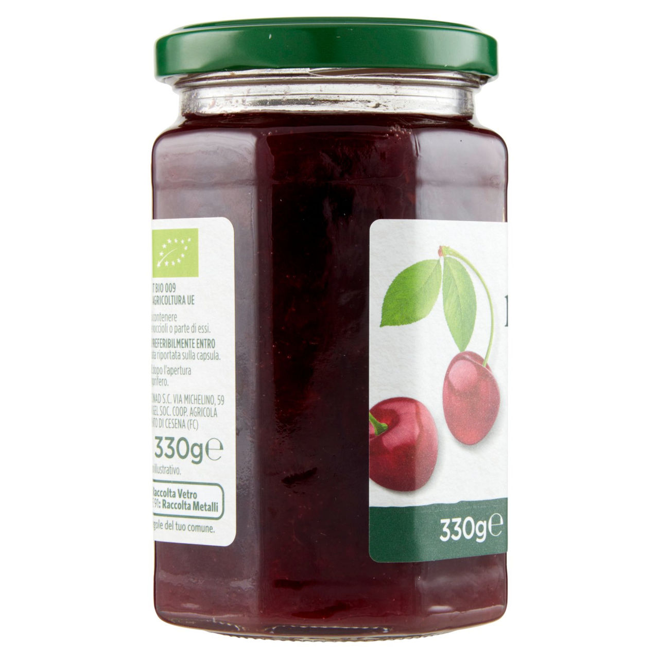 Bio Marmellata Ciliegie Biologiche 330g Conad