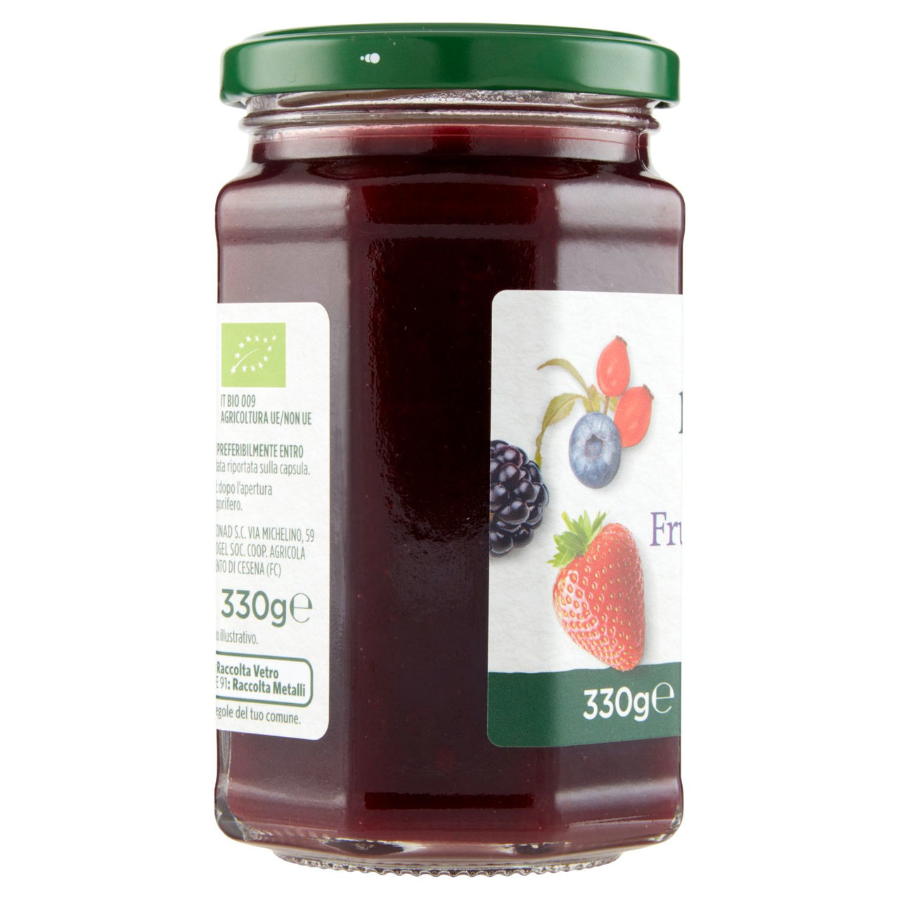 Marmellata Frutti di Bosco Biologici 330g Conad