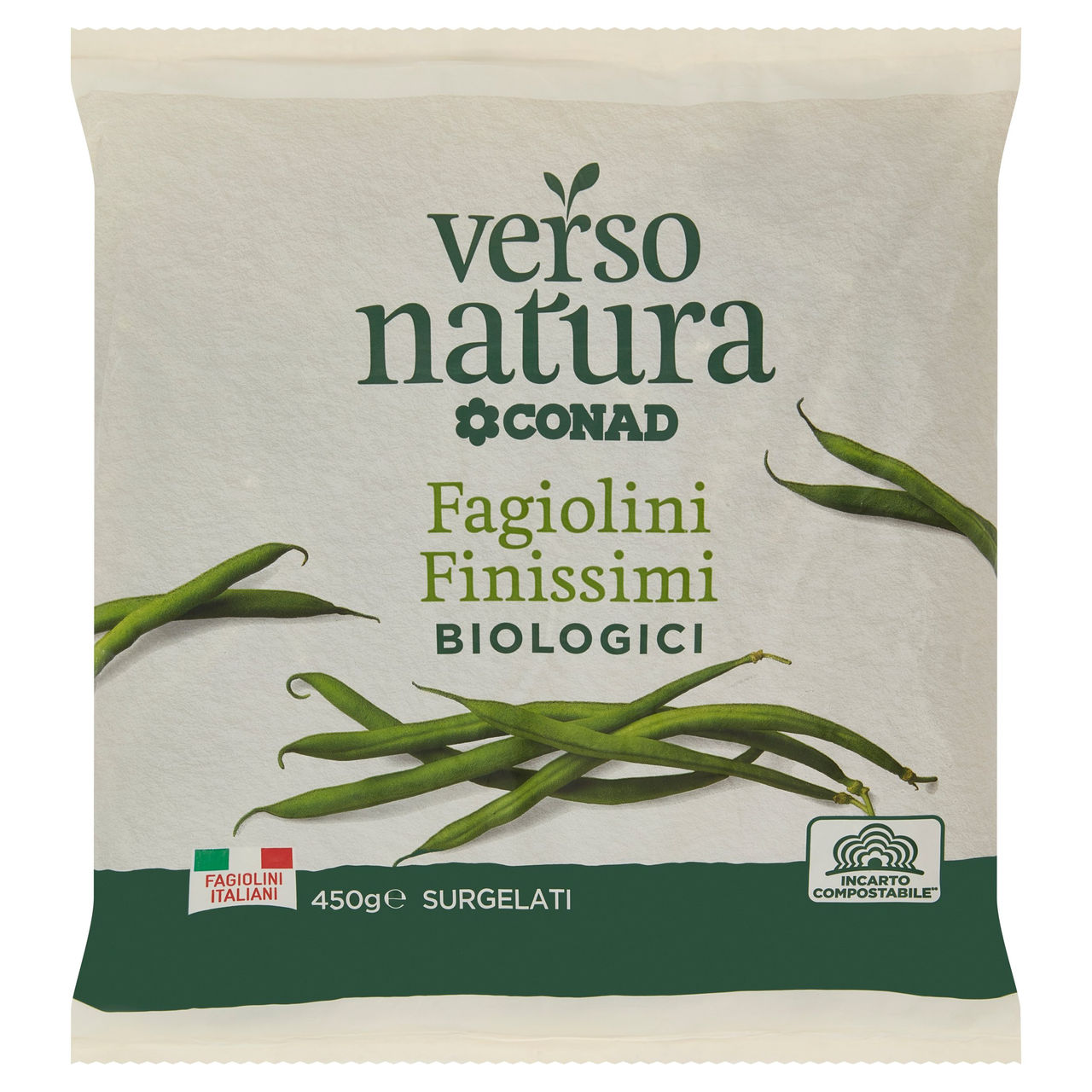 Fagiolini Finissimi Biologici Surgelati Conad