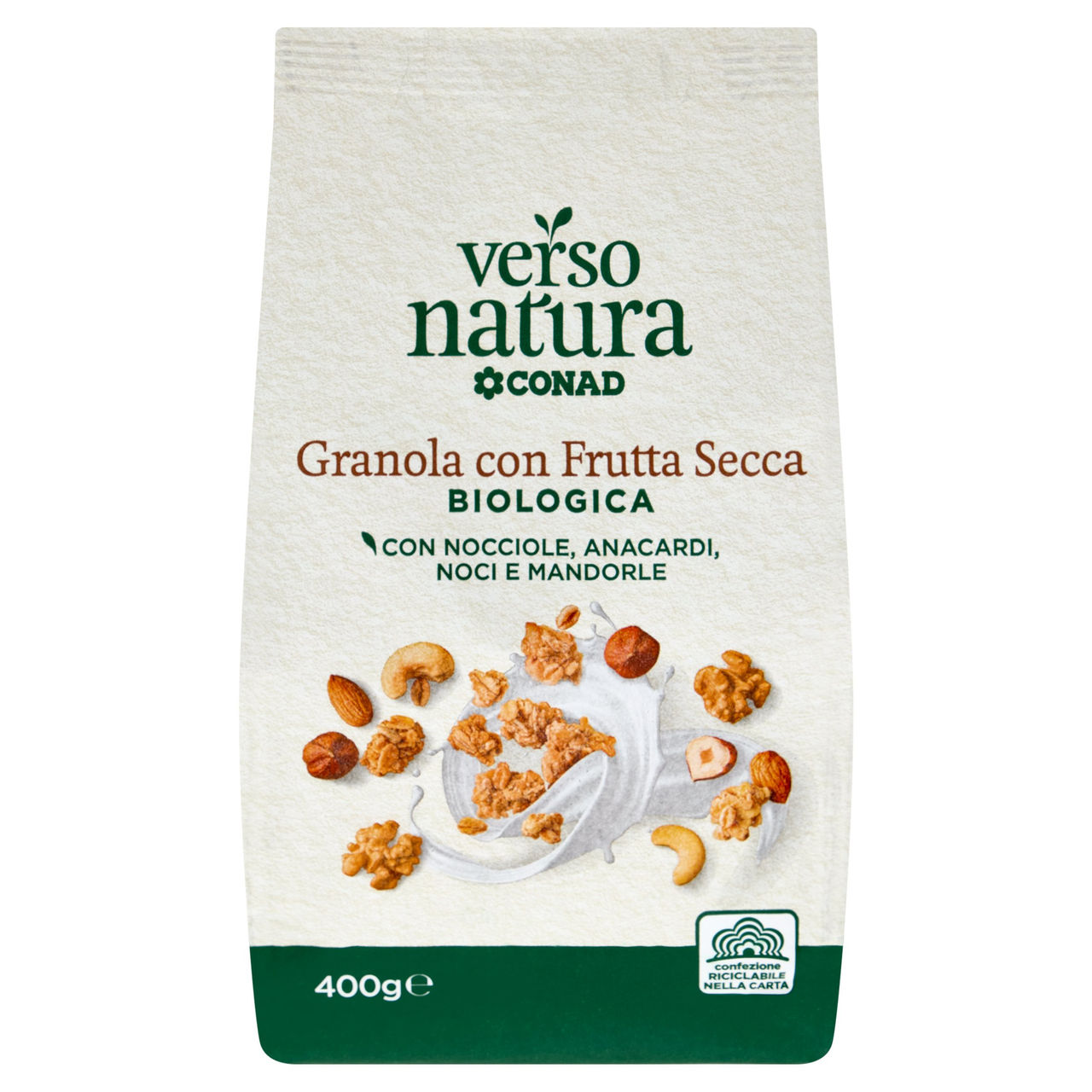 Granola con Frutta Secca Biologica 400 g Conad