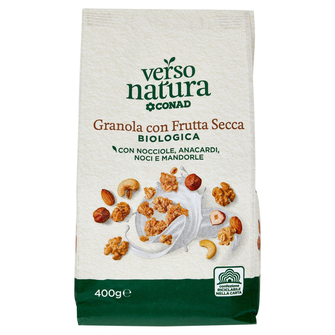 Granola con Frutta Secca Biologica 400 g Conad