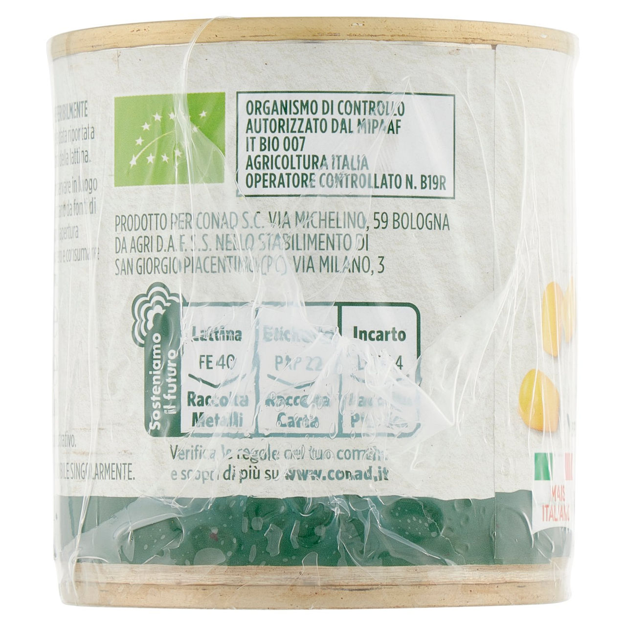 Mais Biologico 160 g x 2 Verso Natura Bio Conad