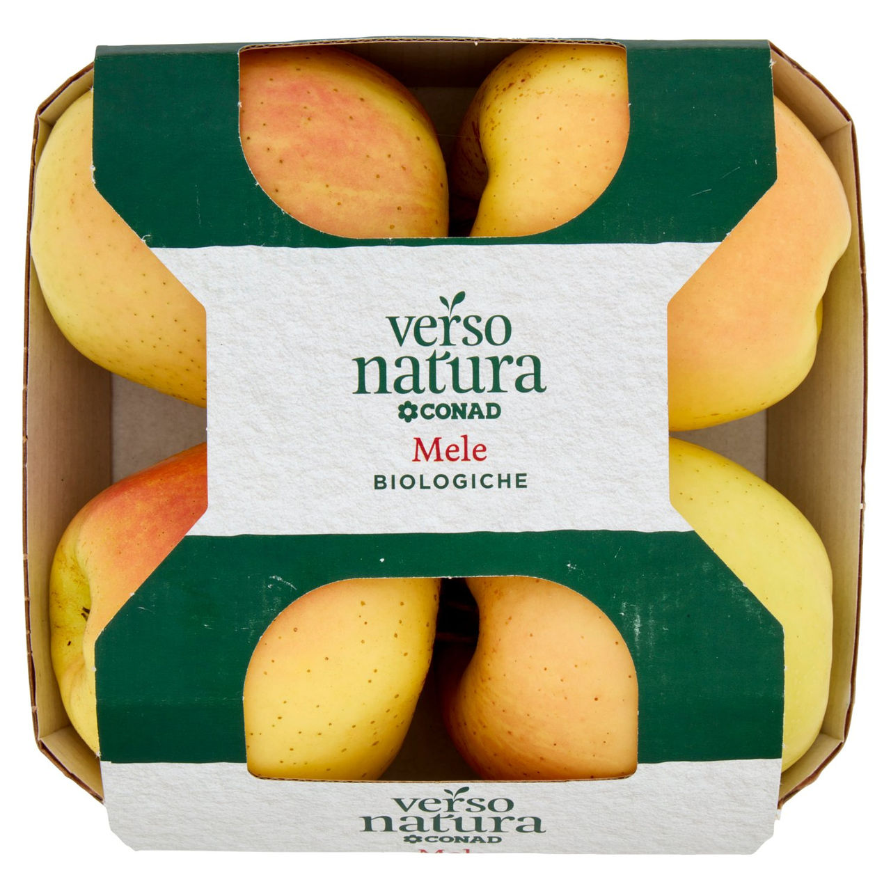 CONAD VERSO NATURA Mele Biologiche Golden Delicious Italia Cal. 75-80 800 g