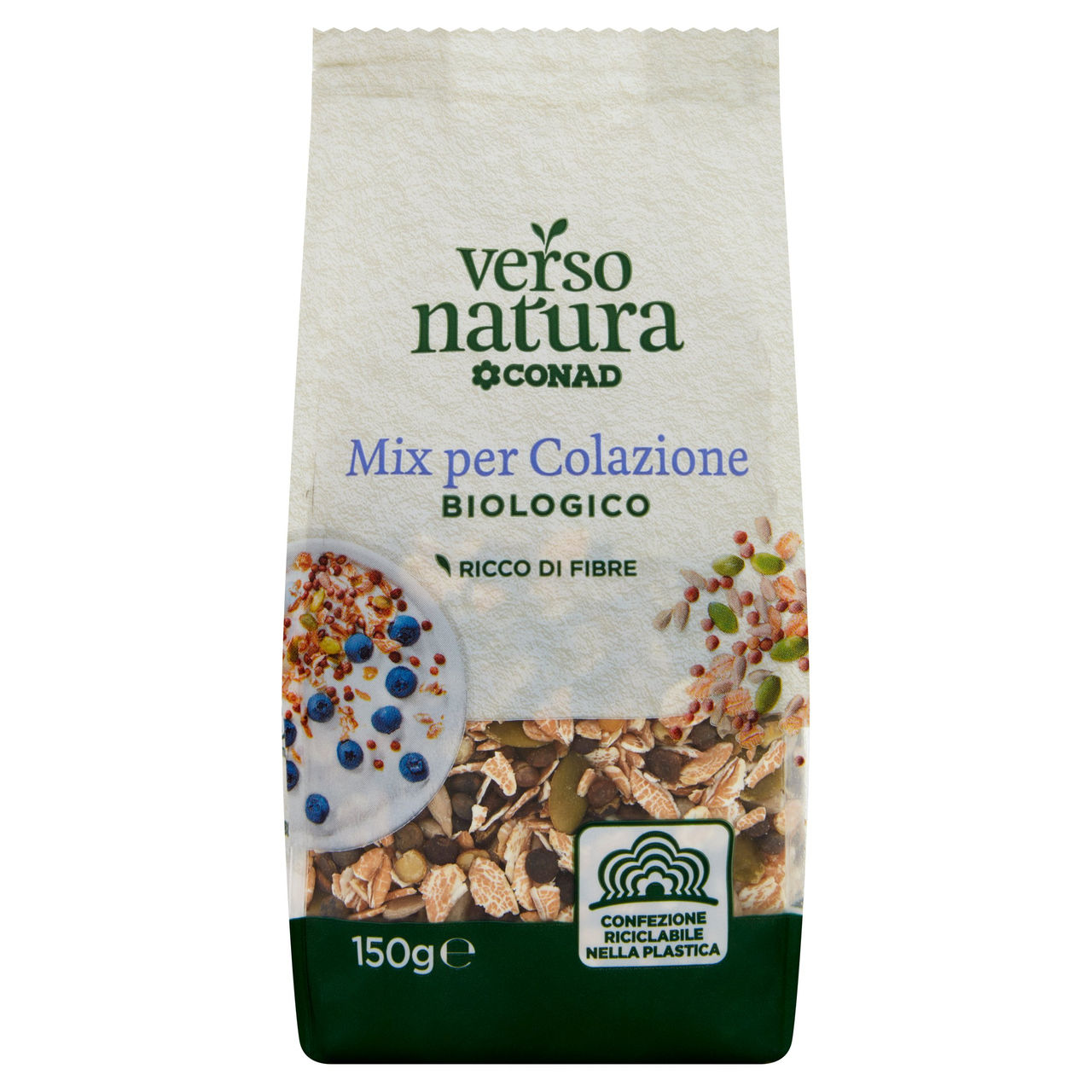 Mix Cereali Bio Colazione 150g Conad online