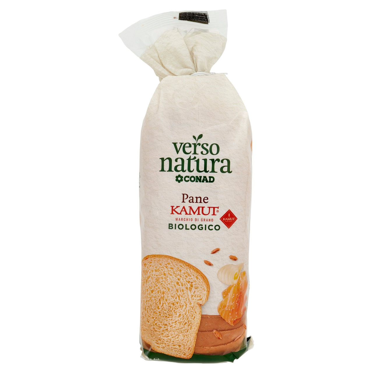 Bio Pane Kamut Biologico a Fette 400g Conad