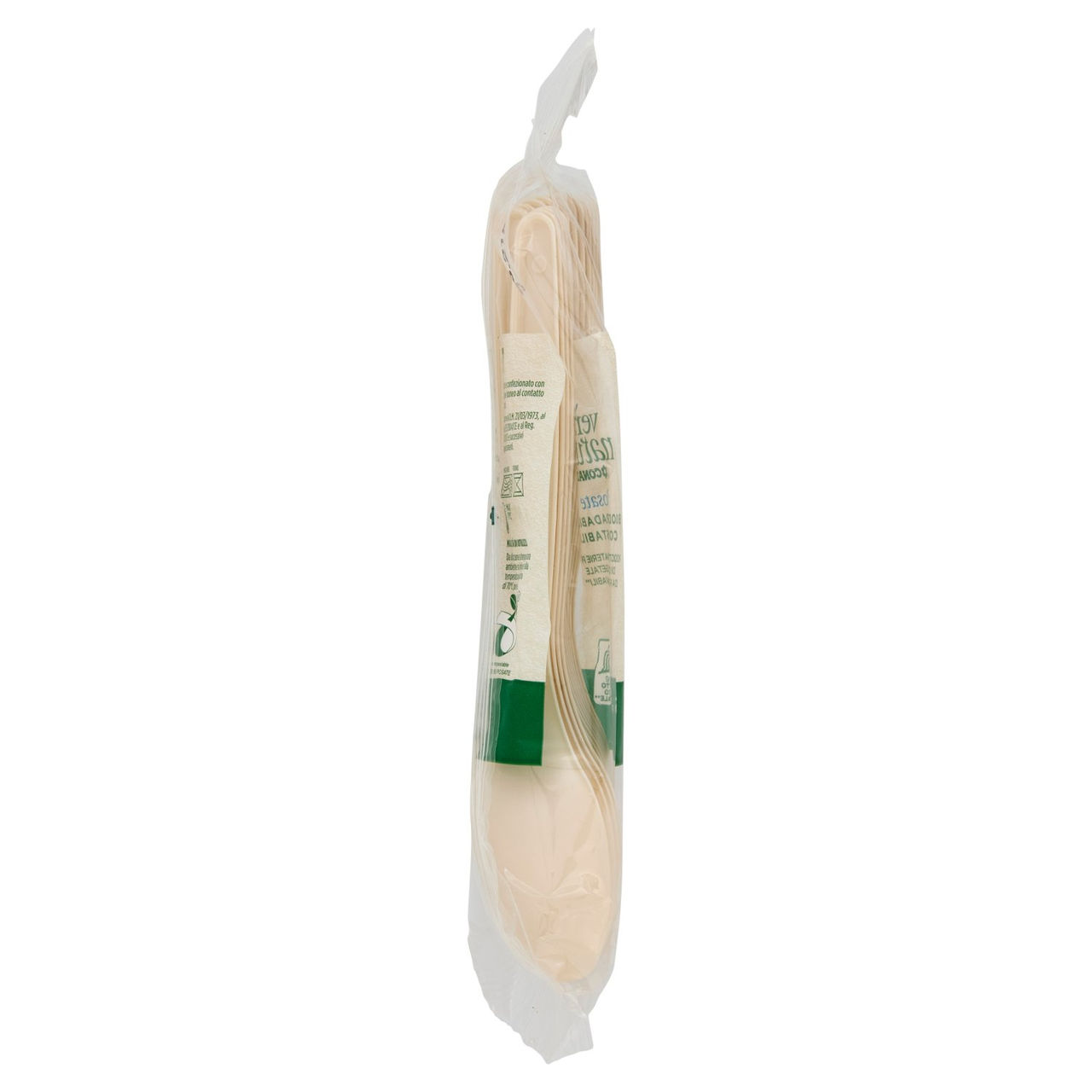 CONAD VERSO NATURA Posate Biodegradabili e Compostabili* Cucchiai 15 pz