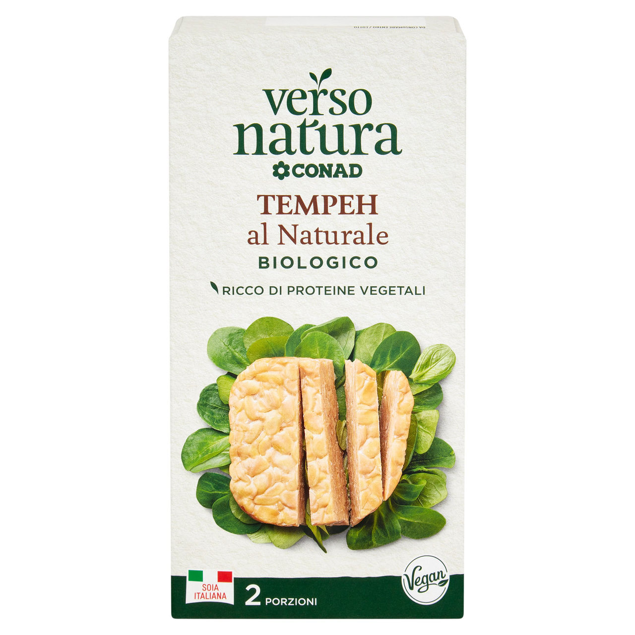 CONAD VERSO NATURA Tempeh al Naturale Biologico 2 x 75 g