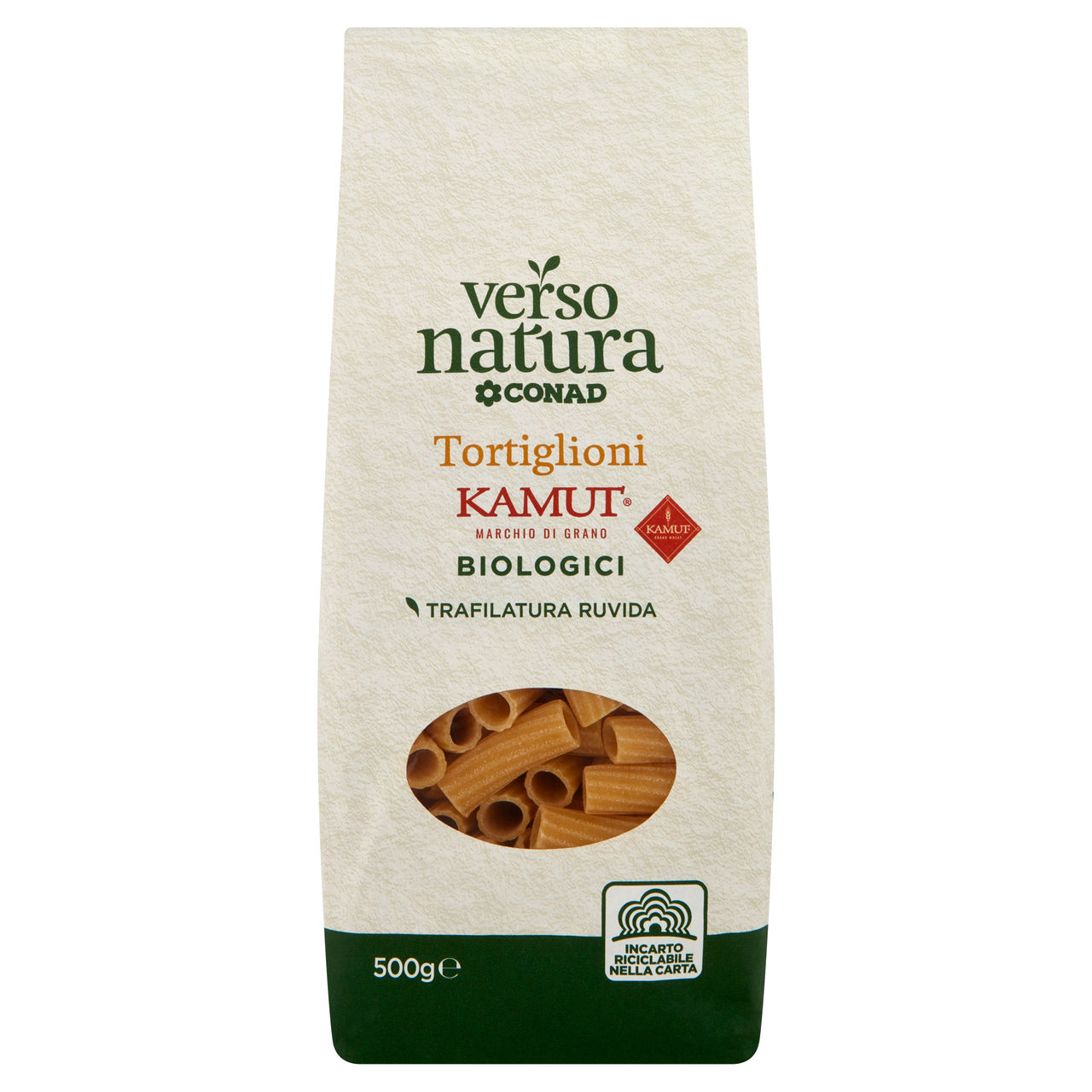 CONAD VERSO NATURA Tortiglioni Kamut Biologici 500 g