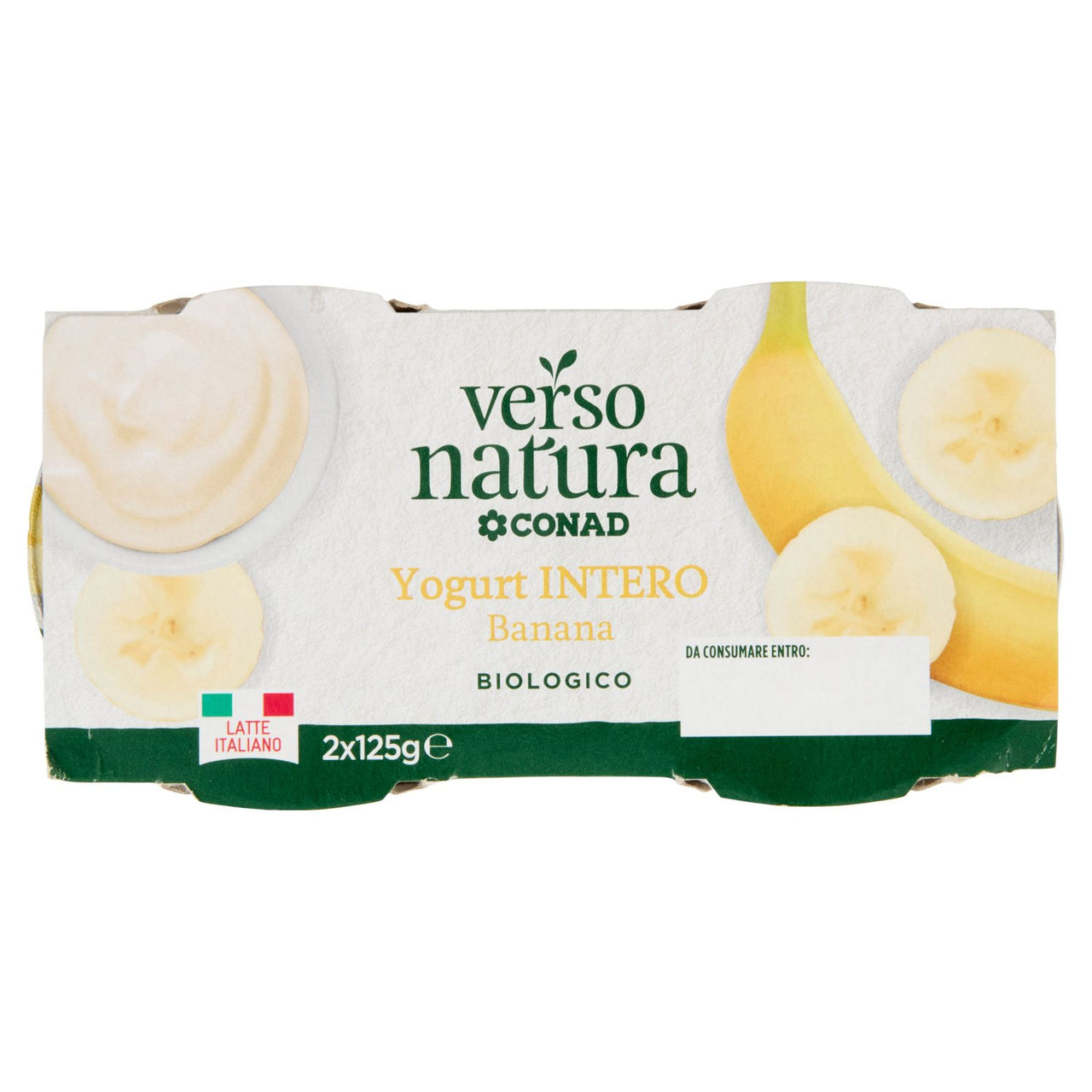 Yogurt Banana Biologico Conad in vendita online