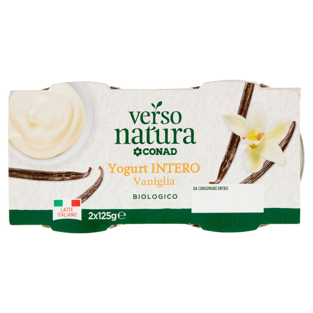 Yogurt Vaniglia Biologico Intero Conad online