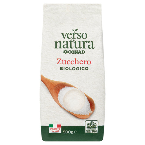 CONAD VERSO NATURA Zucchero Biologico 500 g