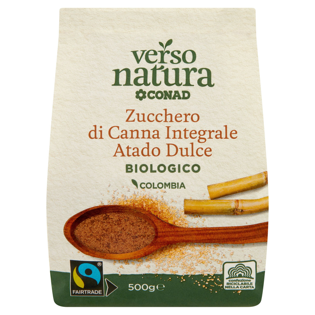 Zucchero di Canna Integrale Atado Dulce 500g Conad