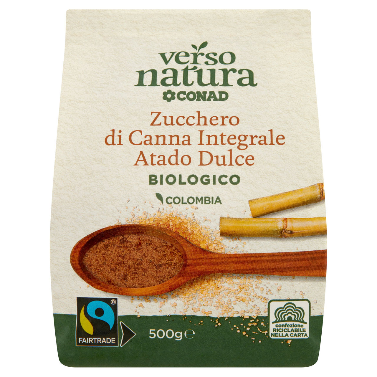 Zucchero di Canna Integrale Atado Dulce 500g Conad