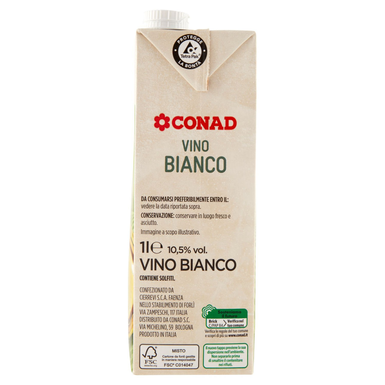 Vino Bianco 1 l Conad in vendita online